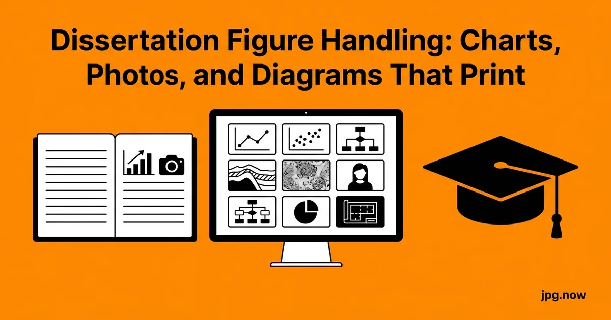 Dissertation Figure Handling: Charts, Photos, and Diagrams That Print