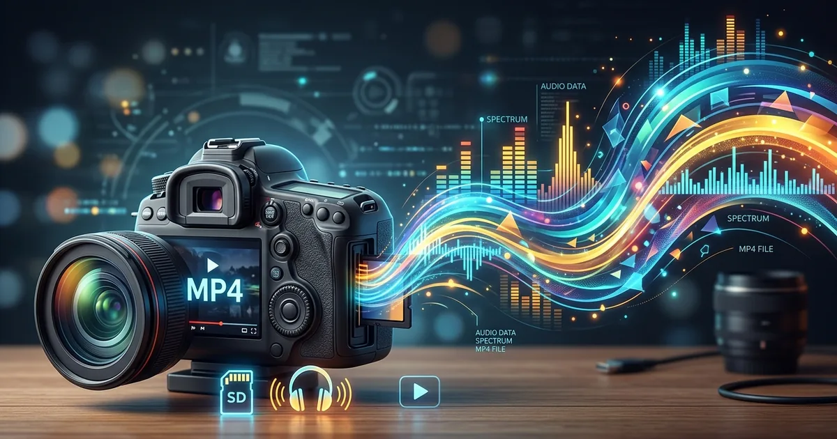 Extracting Audio From Your Camera's MP4 Files Without Software