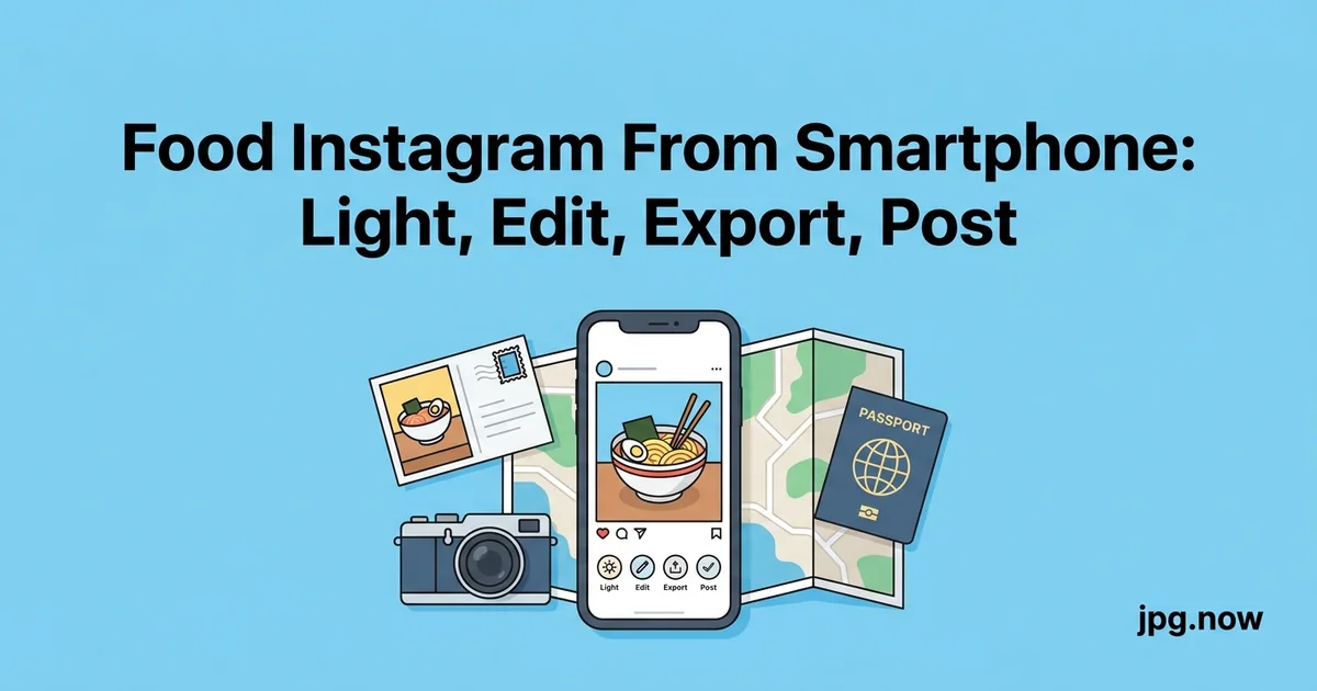 Food Instagram From Smartphone: Light, Edit, Export, Post