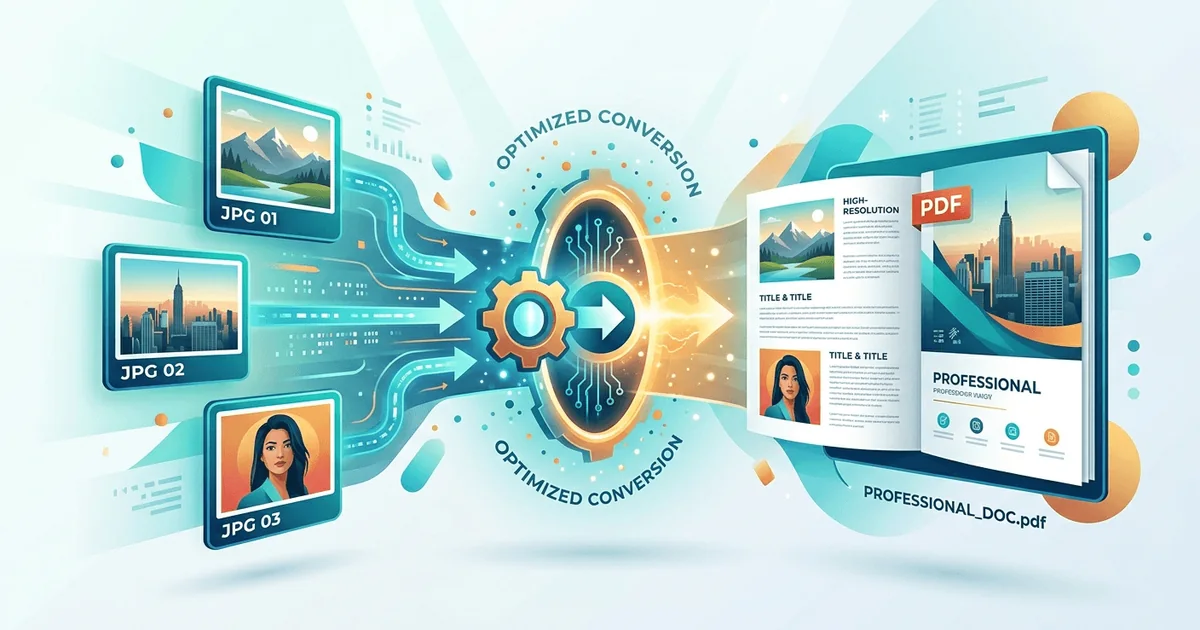 How to Convert JPG to PDF and Keep Your Images Looking Professional