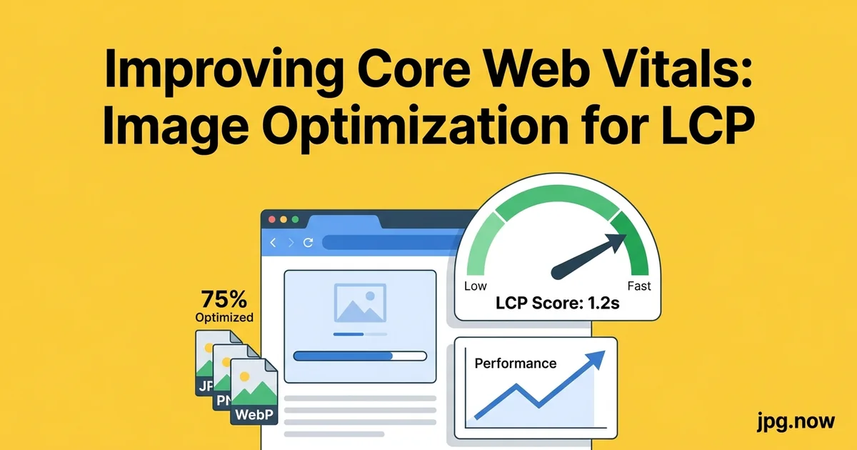 Improving Core Web Vitals: Image Optimization for LCP