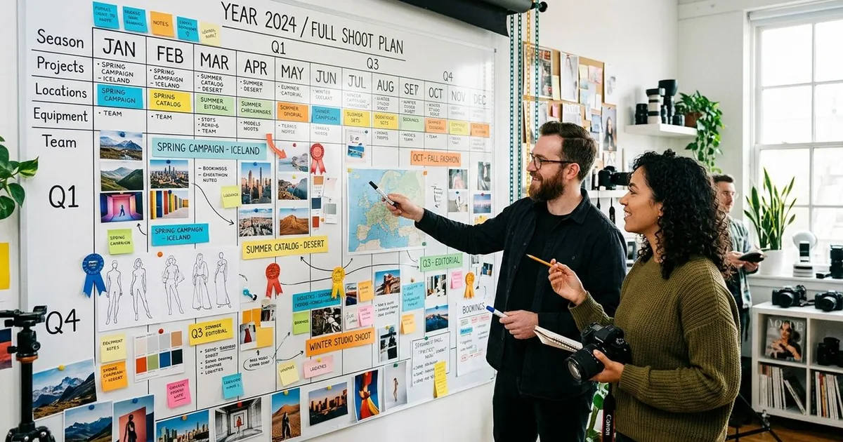How Photographers and Designers Can Map Out a Full Shoot Year