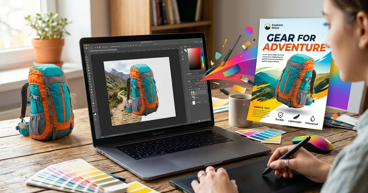 How to Prepare Product Photos for Flyers With Transparent Backgrounds