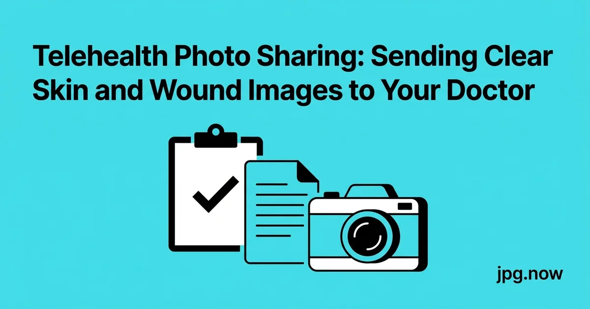 Telehealth Photo Sharing: Sending Clear Skin and Wound Images to Your Doctor