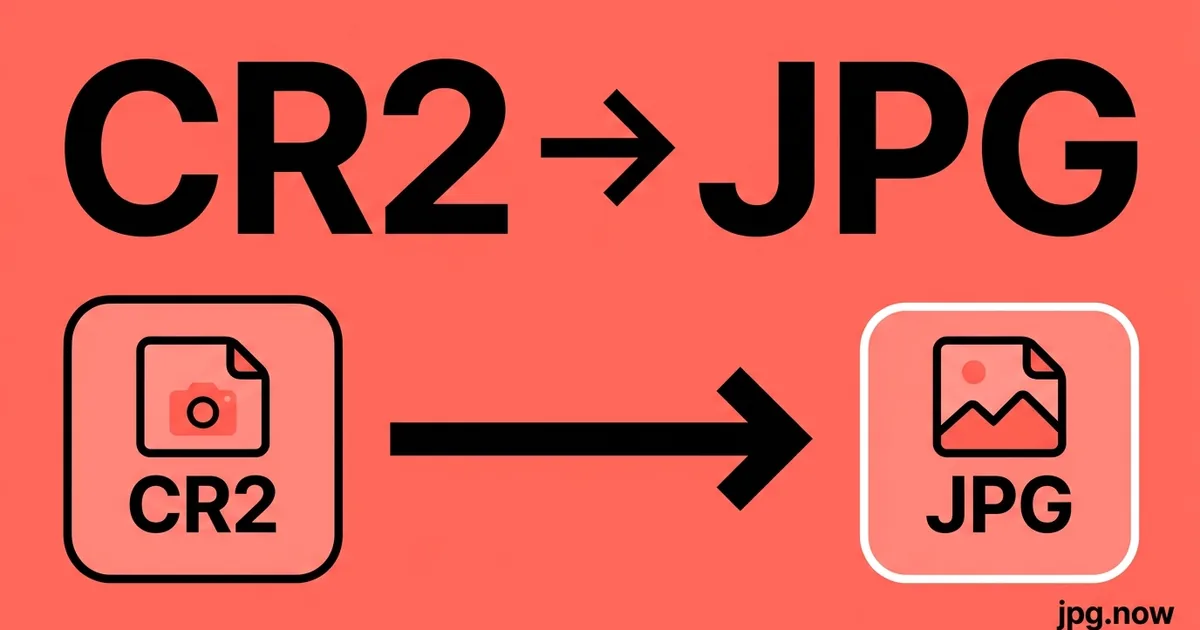Convert CR2 to JPG Online Free