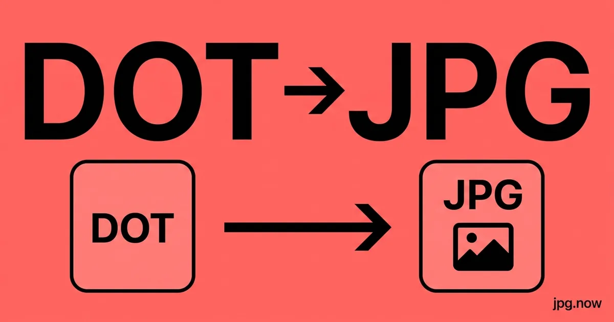 Convert DOT to JPG Online Free