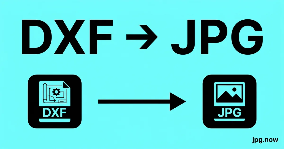 Convert DXF to JPG Online Free