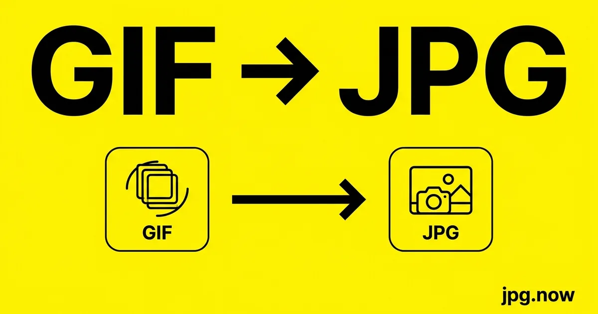 Convert GIF to JPG Online Free