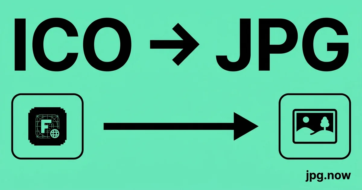 Convert ICO to JPG Online Free