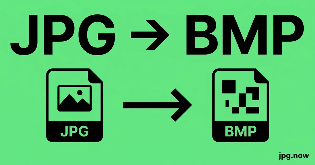 Convert JPG to BMP Online Free