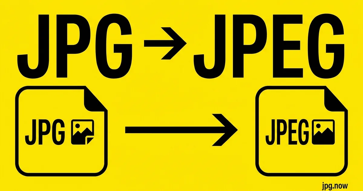 Convert JPG to JPEG Online Free