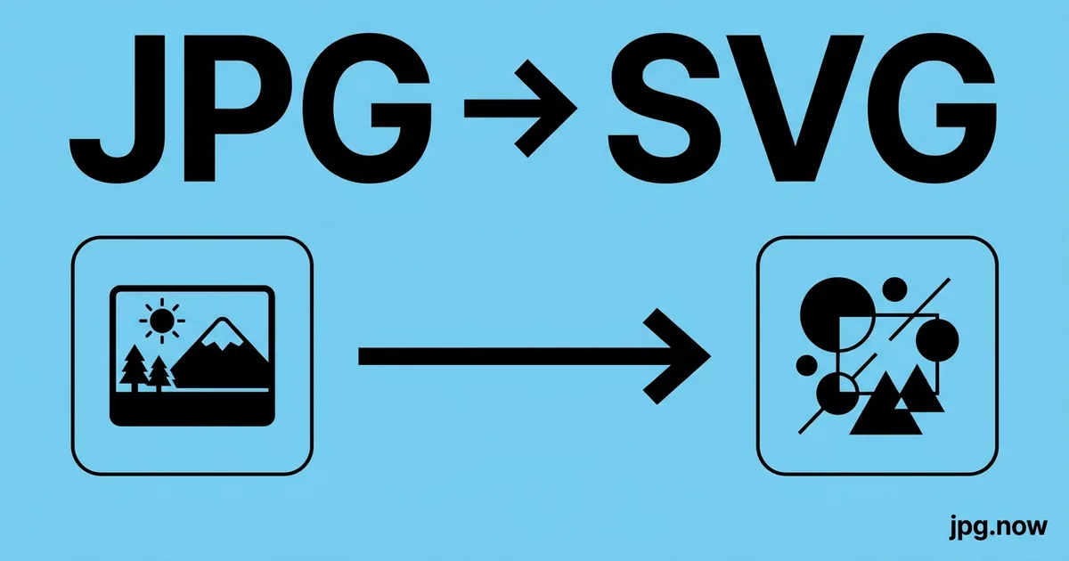 Convert JPG to SVG Online Free