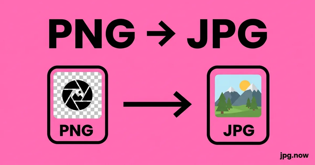 Convert PNG to JPG Online Free