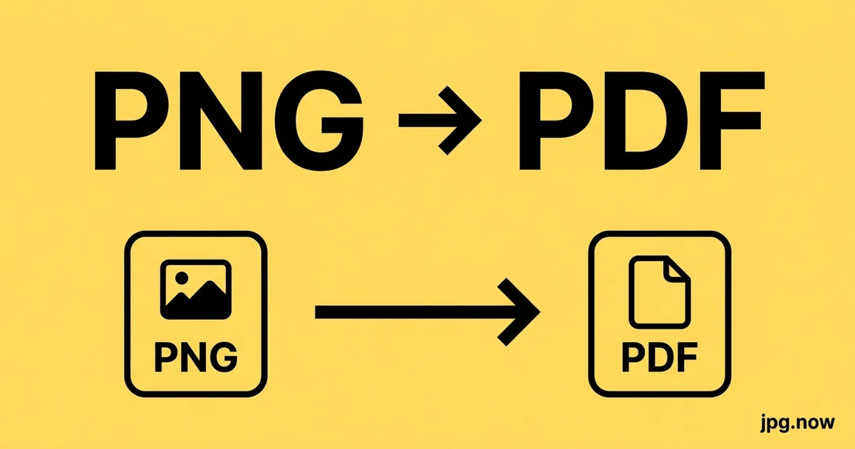 Convert PNG to PDF Online Free