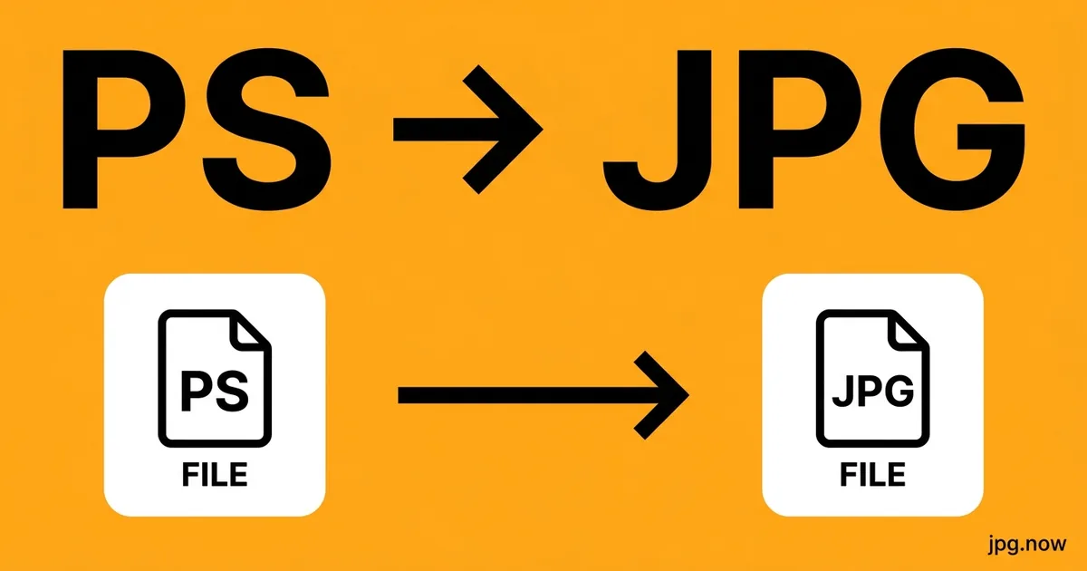 Convert PS to JPG Online Free - PostScript to JPEG