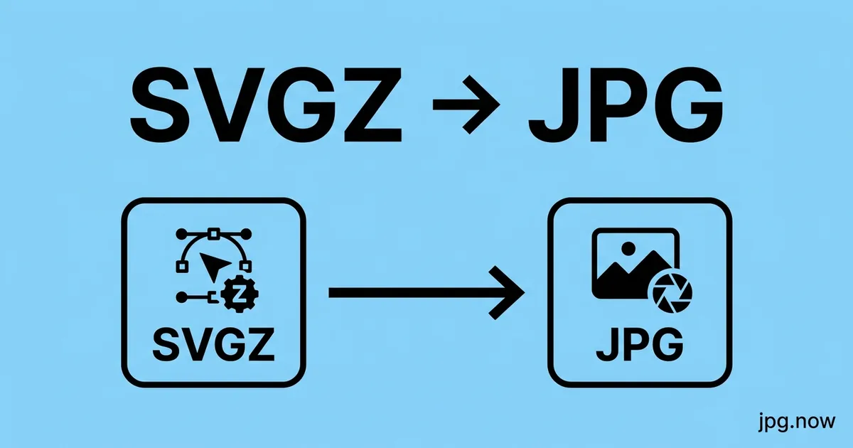 Convert SVGZ to JPG Online Free