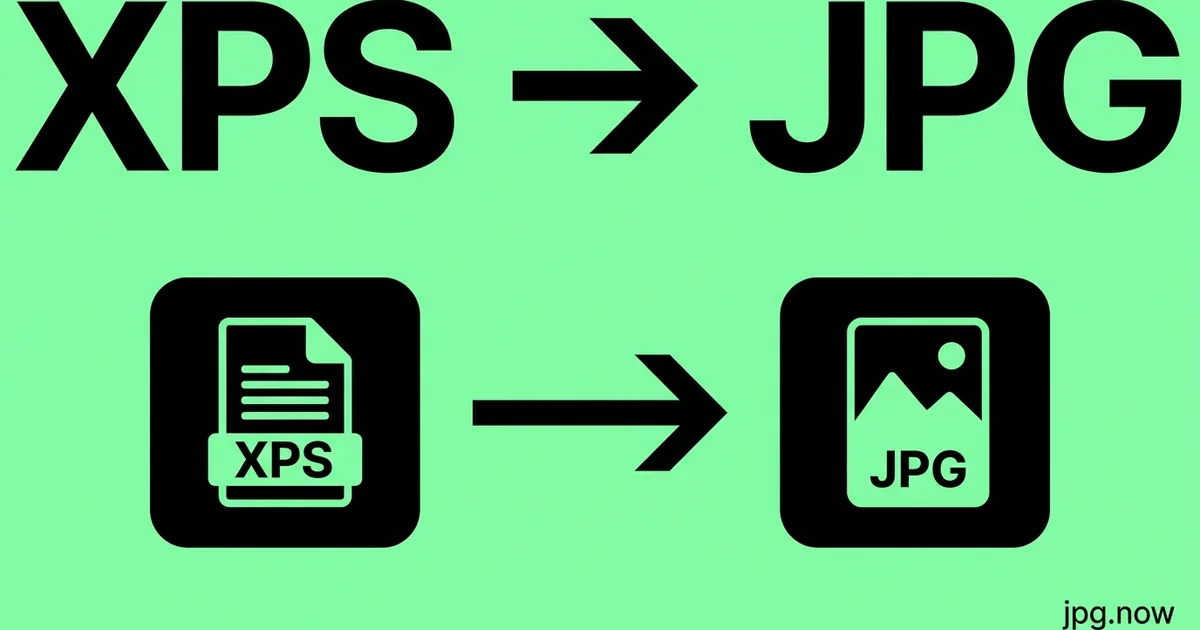 Convert XPS to JPG Online Free